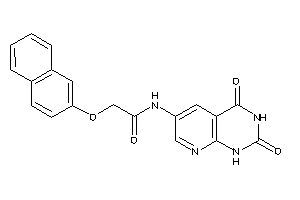 N-(2,4-diketo-1H-pyrido[2,3-d]pyrimidin-6-yl)-2-(2-naphthoxy)acetamide