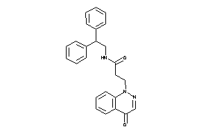 N-(2,2-diphenylethyl)-3-(4-ketocinnolin-1-yl)propionamide