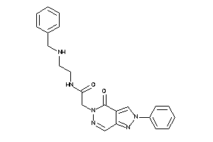 Image of N-[2-(benzylamino)ethyl]-2-(4-keto-2-phenyl-pyrazolo[3,4-d]pyridazin-5-yl)acetamide