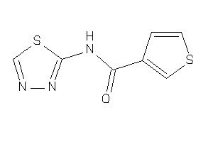 N-(1,3,4-thiadiazol-2-yl)thiophene-3-carboxamide