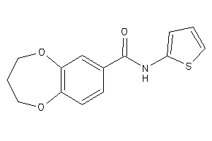 N-(2-thienyl)-3,4-dihydro-2H-1,5-benzodioxepine-7-carboxamide