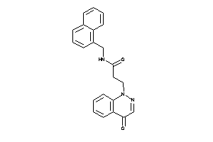 3-(4-ketocinnolin-1-yl)-N-(1-naphthylmethyl)propionamide