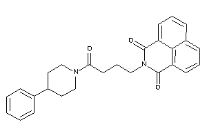 [4-keto-4-(4-phenylpiperidino)butyl]BLAHquinone