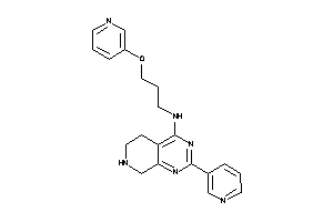 3-(3-pyridyloxy)propyl-[2-(3-pyridyl)-5,6,7,8-tetrahydropyrido[3,4-d]pyrimidin-4-yl]amine