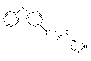 2-(9H-carbazol-3-ylamino)-N-(1H-pyrazol-4-yl)acetamide