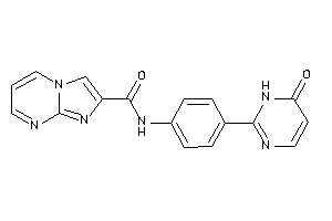 N-[4-(6-keto-1H-pyrimidin-2-yl)phenyl]imidazo[1,2-a]pyrimidine-2-carboxamide