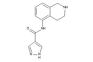 N-(1,2,3,4-tetrahydroisoquinolin-5-yl)-1H-pyrazole-4-carboxamide