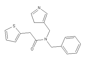 N-benzyl-N-(3H-pyrrol-4-ylmethyl)-2-(2-thienyl)acetamide