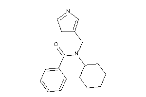 N-cyclohexyl-N-(3H-pyrrol-4-ylmethyl)benzamide