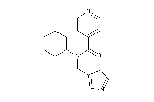 N-cyclohexyl-N-(3H-pyrrol-4-ylmethyl)isonicotinamide