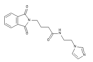 N-(2-imidazol-1-ylethyl)-4-phthalimido-butyramide