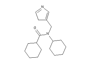 N-cyclohexyl-N-(3H-pyrrol-4-ylmethyl)cyclohexanecarboxamide