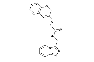 3-(2H-chromen-3-yl)-N-([1,2,4]triazolo[4,3-a]pyridin-3-ylmethyl)acrylamide