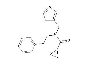 N-phenethyl-N-(3H-pyrrol-4-ylmethyl)cyclopropanecarboxamide