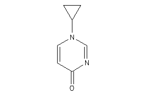 1-cyclopropylpyrimidin-4-one