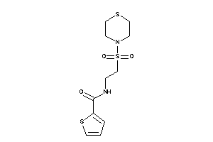 N-(2-thiomorpholinosulfonylethyl)thiophene-2-carboxamide