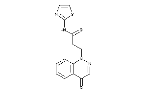 3-(4-ketocinnolin-1-yl)-N-thiazol-2-yl-propionamide