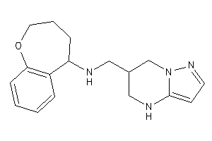 2,3,4,5-tetrahydro-1-benzoxepin-5-yl(4,5,6,7-tetrahydropyrazolo[1,5-a]pyrimidin-6-ylmethyl)amine