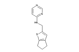 5,6-dihydro-4H-cyclopenta[b]thiophen-2-ylmethyl(4-pyrimidyl)amine