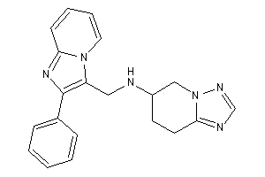 (2-phenylimidazo[1,2-a]pyridin-3-yl)methyl-(5,6,7,8-tetrahydro-[1,2,4]triazolo[1,5-a]pyridin-6-yl)amine