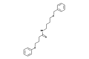 Image of N-(4-benzoxybutyl)-4-phenoxy-butyramide