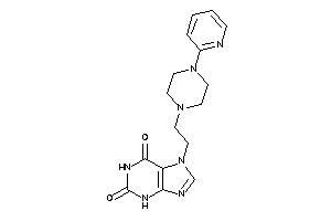 7-[2-[4-(2-pyridyl)piperazino]ethyl]xanthine