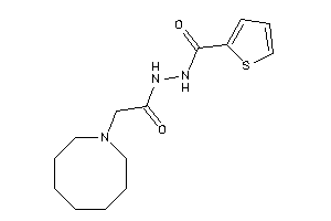 N'-[2-(azocan-1-yl)acetyl]thiophene-2-carbohydrazide