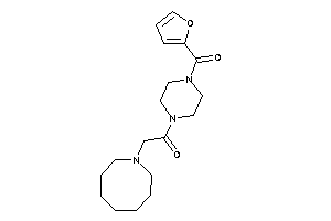 2-(azocan-1-yl)-1-[4-(2-furoyl)piperazino]ethanone