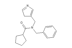 N-benzyl-N-(3H-pyrrol-4-ylmethyl)cyclopentanecarboxamide