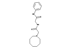 2-[[2-(azocan-1-yl)acetyl]amino]-N-phenyl-acetamide