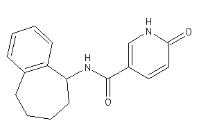 6-keto-N-(6,7,8,9-tetrahydro-5H-benzocyclohepten-9-yl)-1H-pyridine-3-carboxamide