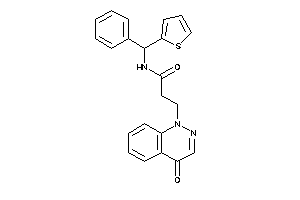 3-(4-ketocinnolin-1-yl)-N-[phenyl(2-thienyl)methyl]propionamide