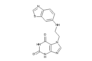 7-[2-(1,3-benzothiazol-6-ylamino)ethyl]xanthine