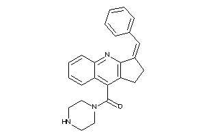 (3-benzal-1,2-dihydrocyclopenta[b]quinolin-9-yl)-piperazino-methanone