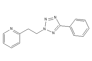 2-[2-(5-phenyltetrazol-2-yl)ethyl]pyridine