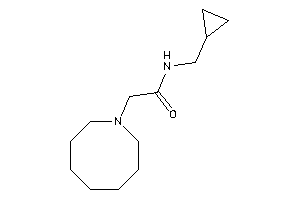 2-(azocan-1-yl)-N-(cyclopropylmethyl)acetamide