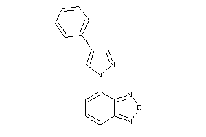 4-(4-phenylpyrazol-1-yl)benzofurazan