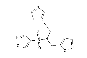 N-(2-furfuryl)-N-(3H-pyrrol-4-ylmethyl)isoxazole-4-sulfonamide