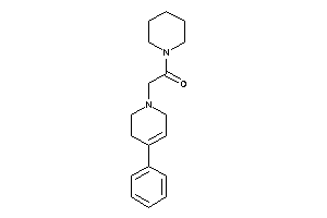 2-(4-phenyl-3,6-dihydro-2H-pyridin-1-yl)-1-piperidino-ethanone