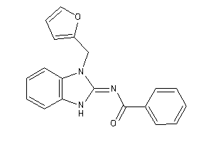 N-[3-(2-furfuryl)-1H-benzimidazol-2-ylidene]benzamide