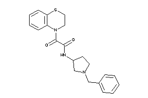 N-(1-benzylpyrrolidin-3-yl)-2-(2,3-dihydro-1,4-benzothiazin-4-yl)-2-keto-acetamide