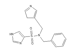 N-benzyl-N-(3H-pyrrol-4-ylmethyl)-1H-imidazole-4-sulfonamide