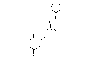 2-[(4-keto-1H-pyrimidin-2-yl)thio]-N-(tetrahydrofurfuryl)acetamide