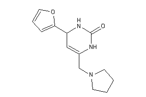Image of 4-(2-furyl)-6-(pyrrolidinomethyl)-3,4-dihydro-1H-pyrimidin-2-one