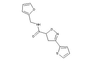 N-(2-furfuryl)-3-(2-thienyl)-2-isoxazoline-5-carboxamide