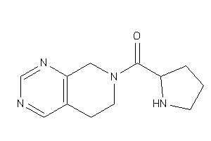 6,8-dihydro-5H-pyrido[3,4-d]pyrimidin-7-yl(pyrrolidin-2-yl)methanone