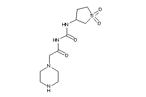 N-[(1,1-diketothiolan-3-yl)carbamoyl]-2-piperazino-acetamide