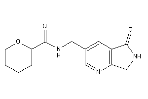 N-[(5-keto-6,7-dihydropyrrolo[3,4-b]pyridin-3-yl)methyl]tetrahydropyran-2-carboxamide