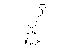 N'-isoindolin-4-yl-N-[2-(tetrahydrofuran-3-ylmethoxy)ethyl]oxamide