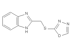 2-(1H-benzimidazol-2-ylmethylthio)-1,3,4-oxadiazole